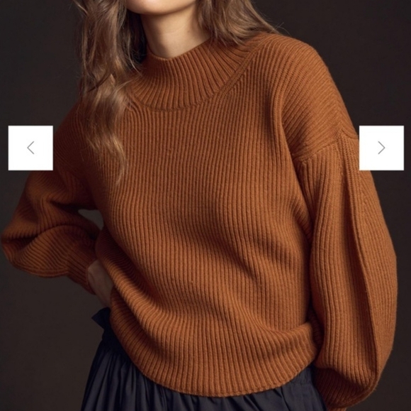 Anthropologie Sweaters - Maeve Anthropologie Ribbed Sweater 3X
